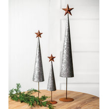  Cone Shaped Trees (Set of 3)