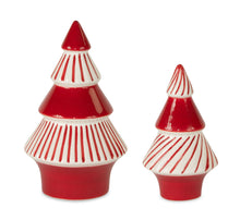  Peppermint Christmas Trees (Set of 4)