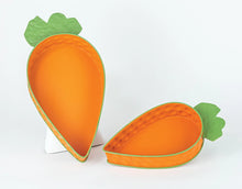  Carrot Tin Trays (Set of 2)