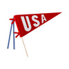 USA Felt Pennant Banner (Set of 3)