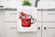  Valentine's Day Love Mug Kitchen Towel (Set of 2)