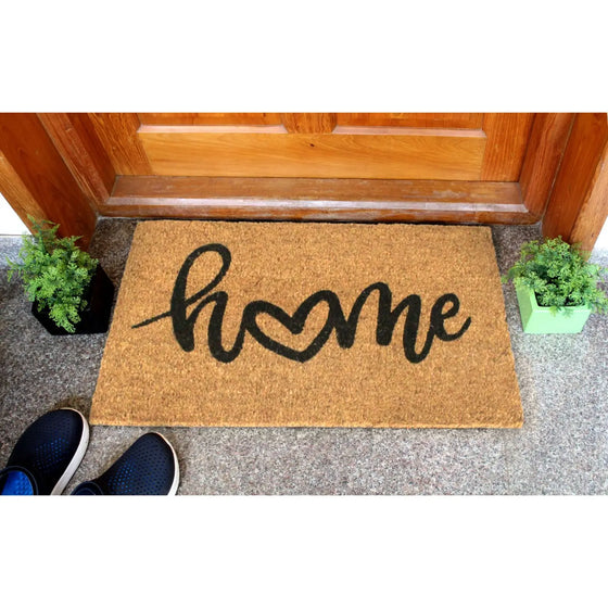 Heart Home Doormat