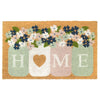 Home Mason Jar Coir Doormat