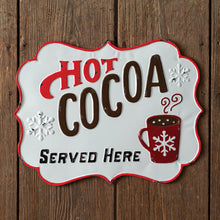 Hot Cocoa Metal Sign
