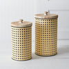 Franklin Open Weave Containers (Set of 2)