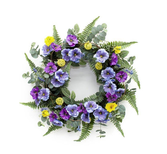 Eoin Pansy Wreath