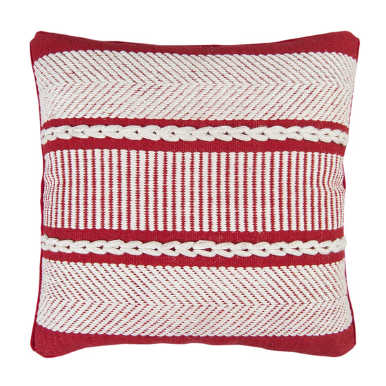 Florence White Stitch Pillow