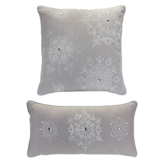 Snowflake Pillow (Set of 2)