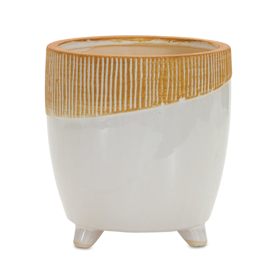 Kennedy Pot with Legs (Set of 2)
