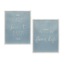  Sweet Farm Life Sign (Set of 2)