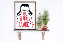  Serious Clark Wooden Sign