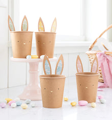  Kraft Bunny Paper Cups (24 Count)