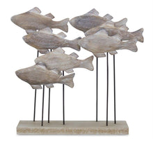  Fish School Statuette