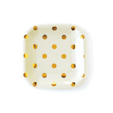 Cream Polka Dot 7" Paper Plate (36 Count)