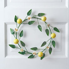  Lemon Small Metal Wreath